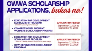 OWWA Scholarship Program