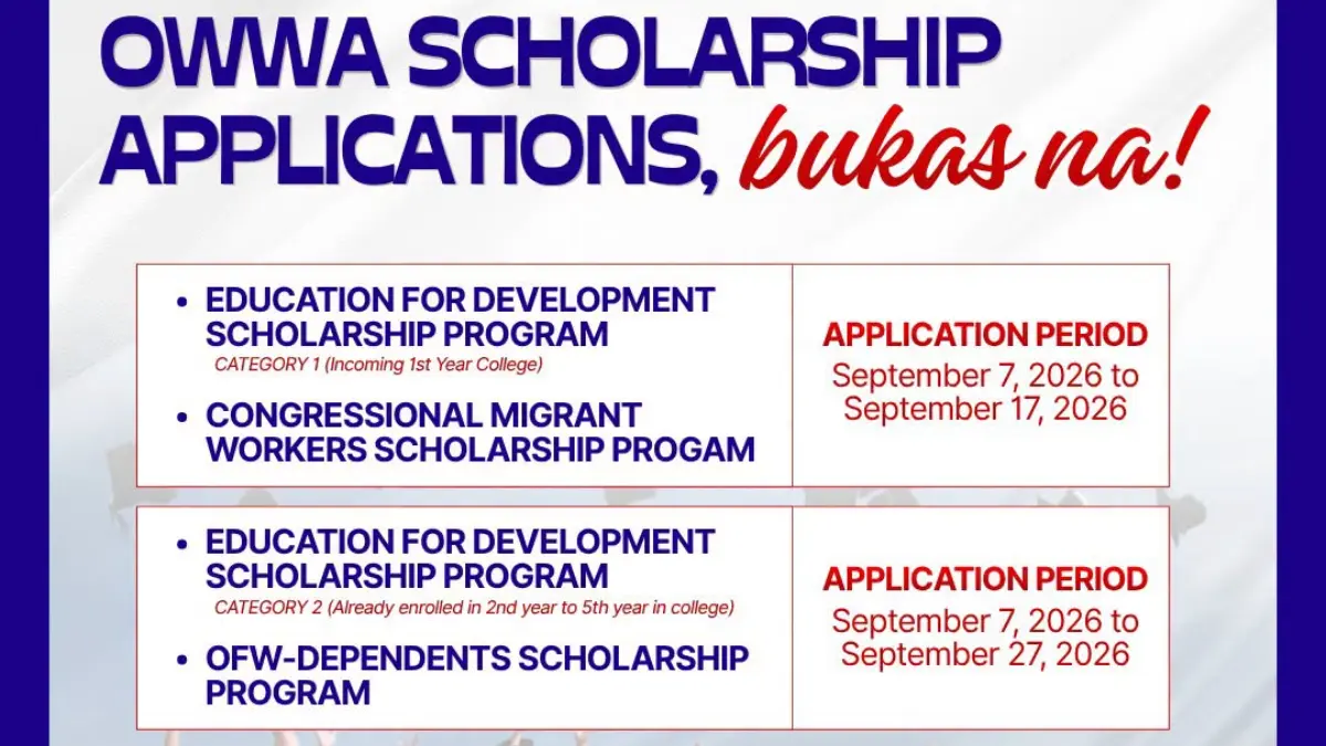 OWWA Scholarship Program